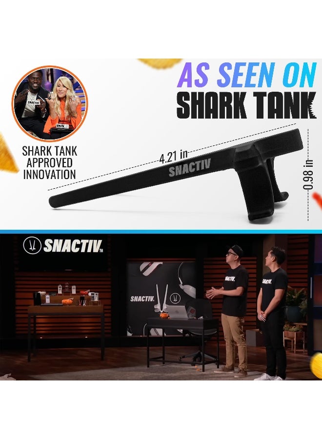 SNACTIV PRO Finger Chopsticks for Gamers - As Seen on Shark Tank! The Official Snacking Tool of the Future - Enjoy Snacks and Chips with Ease - Innovative Gaming Snacking Solution - Snack Chopsticks - Image 5